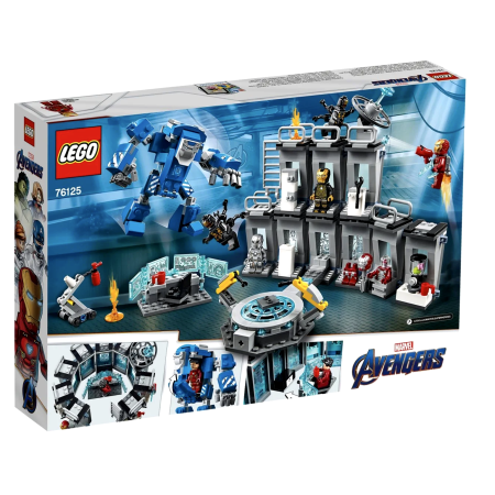 LEGO Super Heroes 76125 Zbroje Iron Mana Marvel